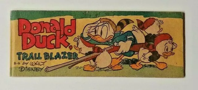 Donald Duck, Trail Blazer Mini Comic (Walt Disney Comics, 1950)