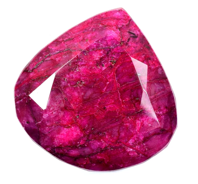 Rubis Géant Naturel D'Afrique - 7925 Carats - Certifié EGL - Coupe émeraude, Couleur Rouge Sang - Neuf Sans écrin