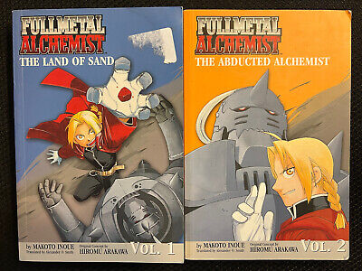 Fullmetal Alchemist Land Of Sand, Abducted Alchemist ⚔️ Light Novel 1, 2 Manga