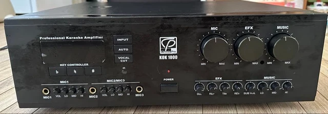 Ampli De Puissance Vintage FAL 19 PA 2x250W RMS De 1979 - Blocs Alim Séparés, état Fonctionnel