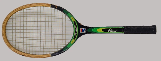 Raquette de tennis en bois vintage Pancho Gonzales / Raquette tout