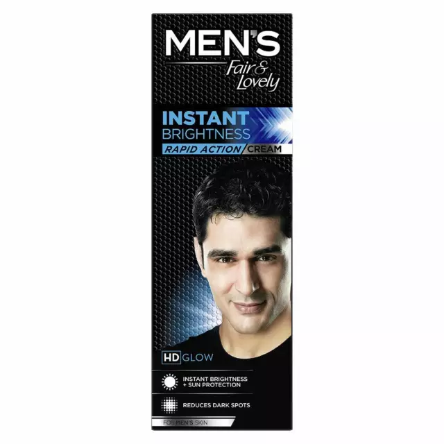 Men's Fair And Lovely Glow And Handsome Instant Brightness Cream Face Wash Combo