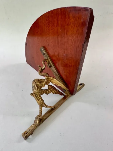 Antique Victorian Brass Bracket Aesthetic Movement Salvage Restoration