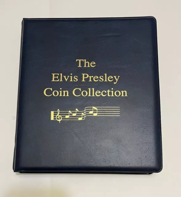 MINT! RARE! ENTIRE SET! “Elvis Presley - His Life in Coins” - 130 coins + MORE!!