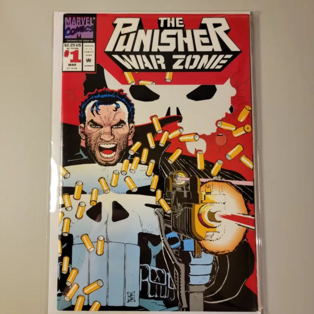 Punisher War Zone#1 1992 Marvel Comics