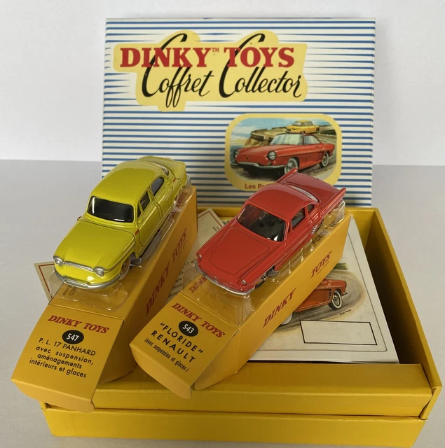 DINKY TOYS ATLAS COFFRET PROTOTYPES 1960 FLORIDE