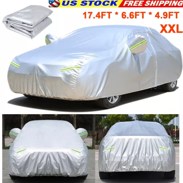 For Ford Mustang Full Car Cover Outdoor Dust Rain UV Protection Sedan Car Coat