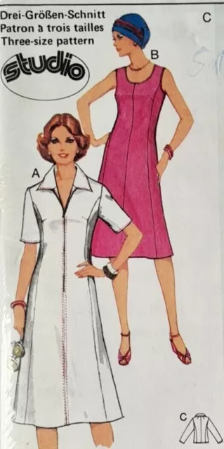 60er Retro Schnittmuster Vintage burda 23507 Kleid & Jacke NEU !!!