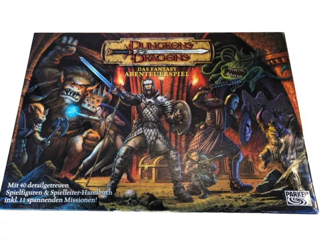 Dungeons and Dragons - Das Fantasy Abenteuerspiel - Parker Verlag - Gebraucht