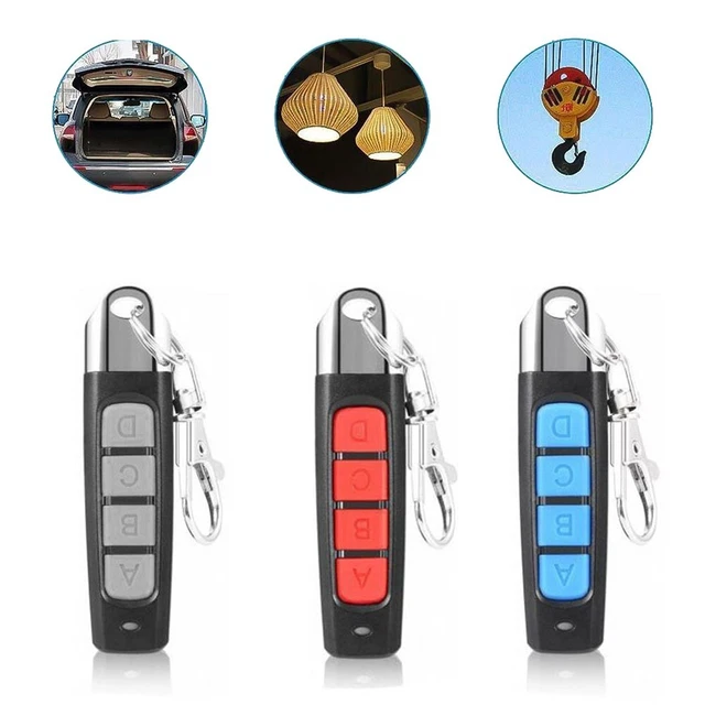 Versatile scanner clone chiave apriporta garage duplicato (blu + argento)