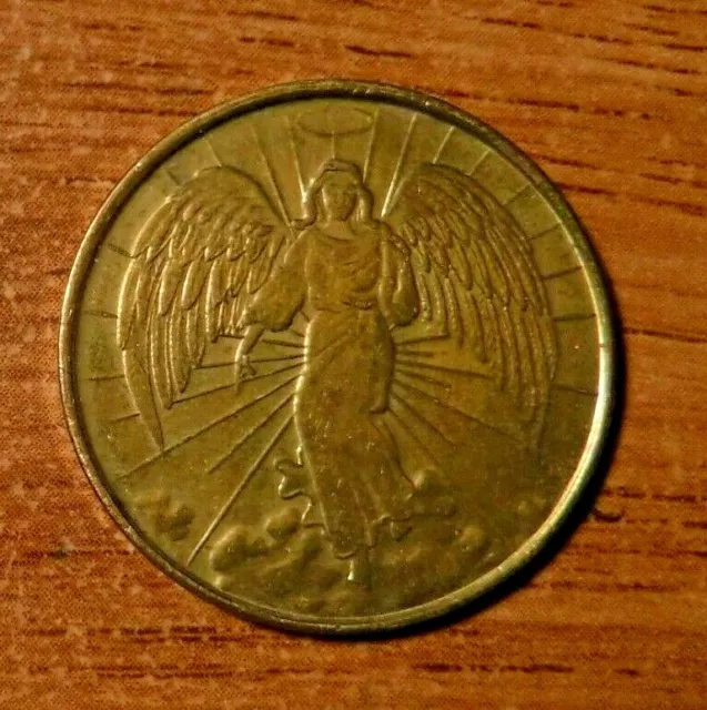 Guardian Angel Pocket Medal, Coin