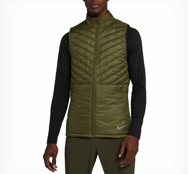 NIKE AEROLAYER THERMAL Men s Running Gilet THERMORE INSULATION