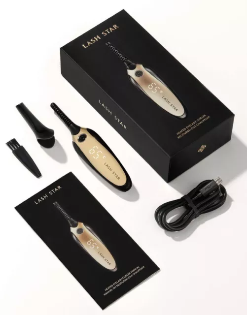 Lash Star Beauty-Heated Eyelash Curler/Styler(SEALED-NEW IN BOX)