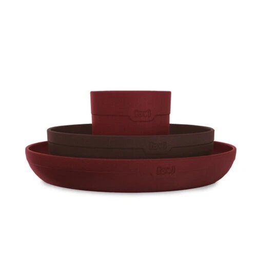 LOVI Vajilla Set Con Taza Tamarillo, 6m Rojo