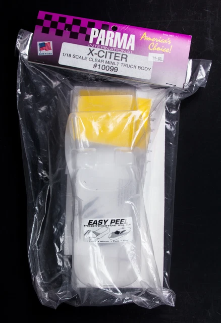 New Parma X-citer Body for vintage Team Losi Mini-T with stickers | 10099