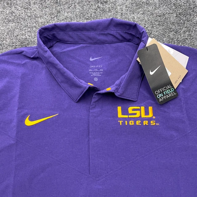 lsu dri fit polo