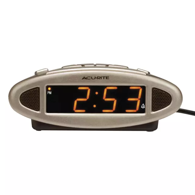 AcuRite 13027A Intelli-Time Digital Alarm Clock