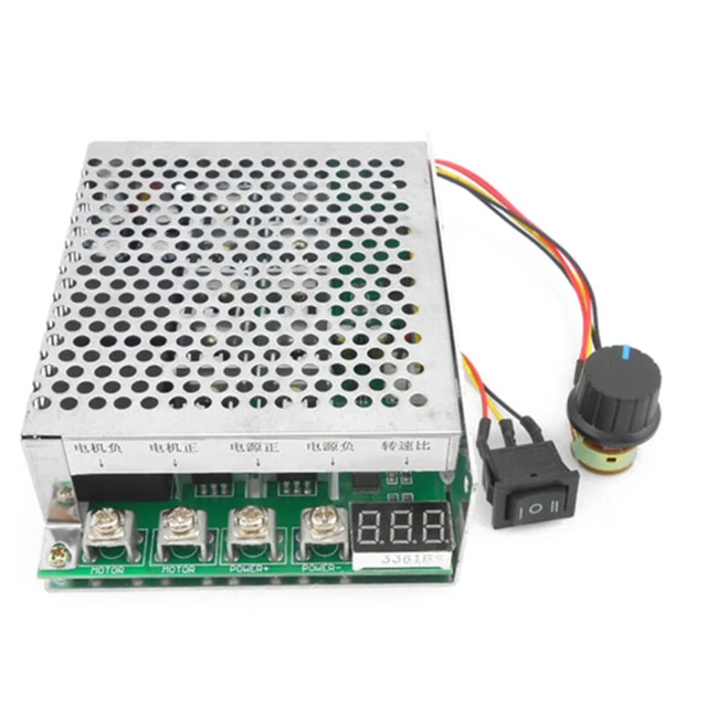 DC 10-55V 100A 3000W Regolatore di Velocità del Motore Controllo PWM Revers Z7C3