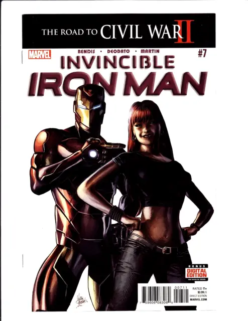 Invincible Iron Man #7 1st Riri Williams Tomoe 1st Print Marvel Comics NM/MT