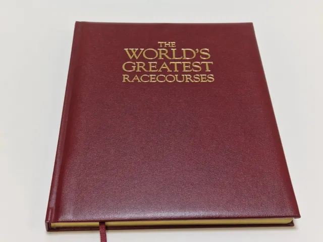 The Worlds Greatest Racecourses Limited Edition Signed Book Paul Haigh 2006  204