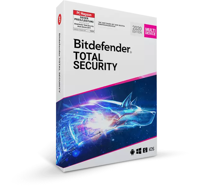 Bitdefender Total Security 2024 - 2025 | 1 3 5 PC 10 PC | 1 Jahr - 3 Jahre | VPN