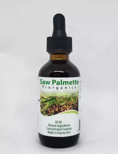 Tintura de extracto de Saw Palmetto orgánico de Prorganics de 2 oz de...