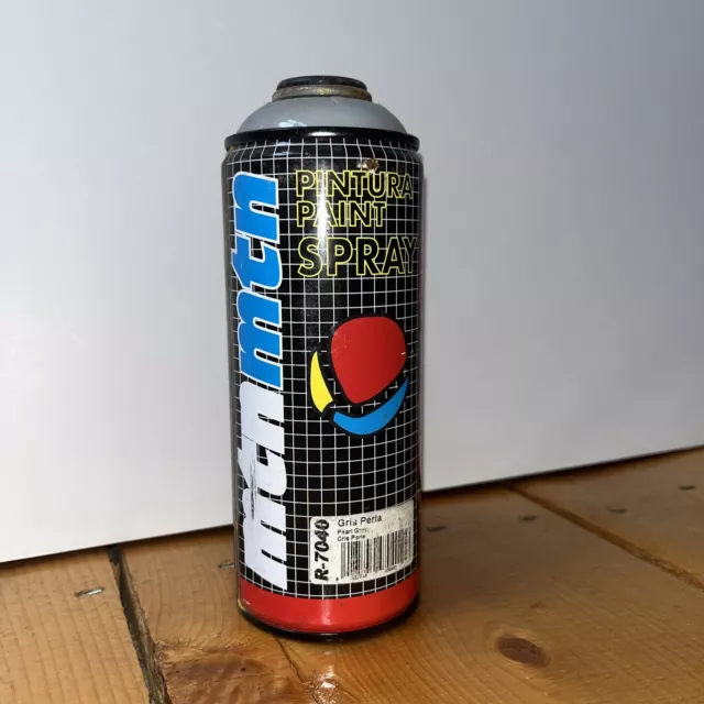 Montana Colors Hardcore Vintage MTN Black Spraypaint Can Graffiti R-7040 Gray