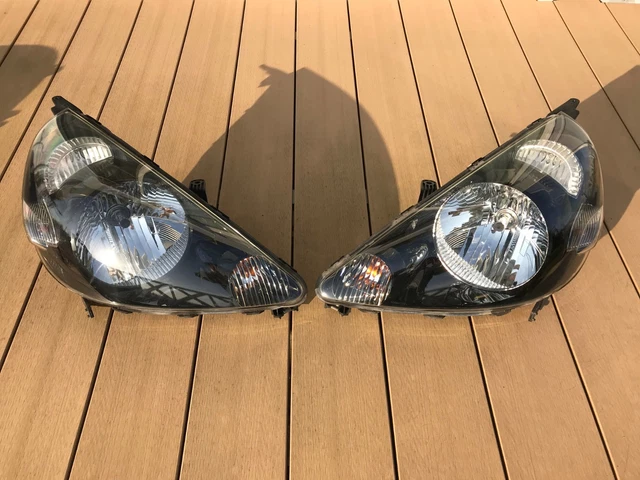 JDM 2003 Honda Fit Jazz GD1 GD2 GD3 GD Halogen Headlights Lights Lamps Set OEM JDM 2003 Honda Fit Jazz GD1 GD2 GD3 GD Halogen Headlights Lights Lamps Set OEM