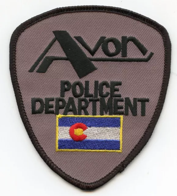 old vintage AVON COLORADO CO POLICE PATCH