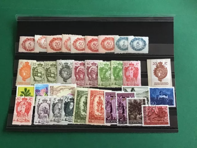 Liechtenstein Mounted Mint & Used  Stamps  R44069