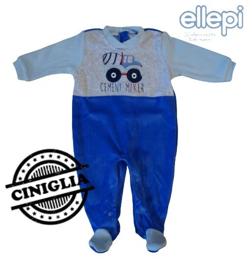 Tutina Ciniglia Neonato Ellepi Easy 3104-2