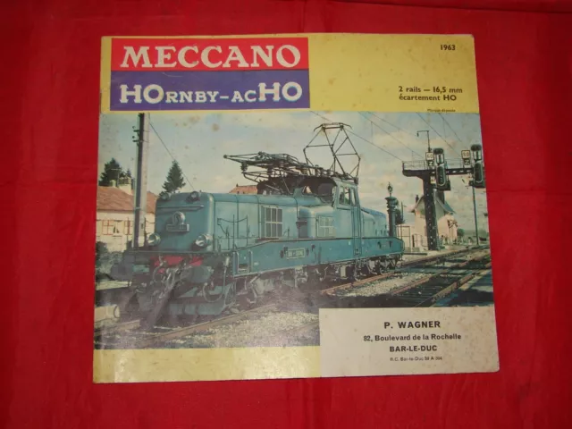 Hornby Ho Brochure Des Nouveautes Annees 60 Train Electrique