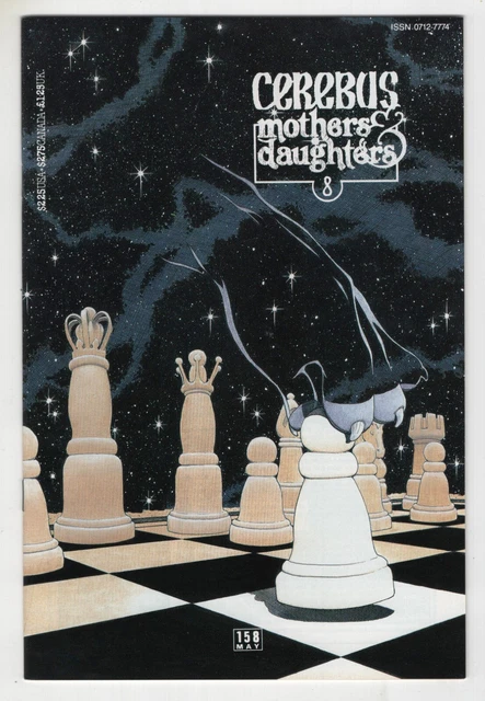 CEREBUS  #158   DAVE SIM   (AARDVARK-VANAHEIM)  VF  or  BETTER!!