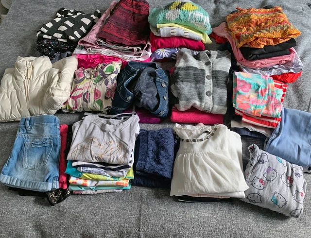 Bundle of Girls Clothes 7-8 years Zara, M&S, River Island