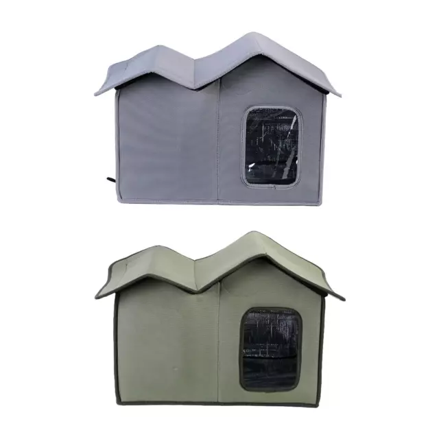 Dog House Cat Kennel Rainproof Oxford Cloth Pet Outdoor House Pet Shelter for
