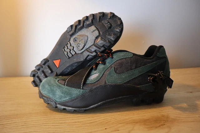 VINTAGE NIKE ACG Pooh Bah Mountain Bike Shoes Mens US 15 EU  display picture 3