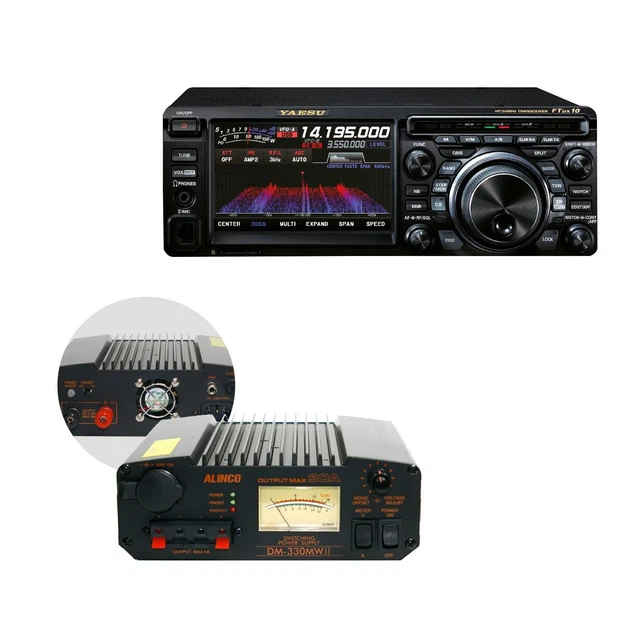 Dx10 Transceiver YAESU FT-DX10 TRANSCEIVER inklusive ALINCO DM-330-MWII Netzteil ...