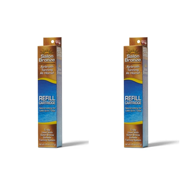 Nuevo aerógrafo de bronce de salón bronce bronce bronce bronce bronce bronce-2 X cartuchos grandes de 4,5 onzas, paquete de 2