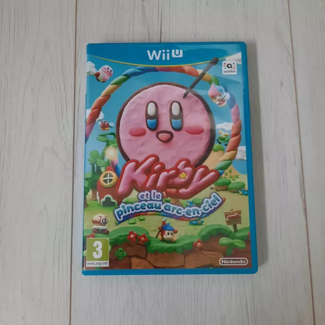 Jeu wiiu Kirby et le pinceau arc en ciel - Console nintendo Wii U