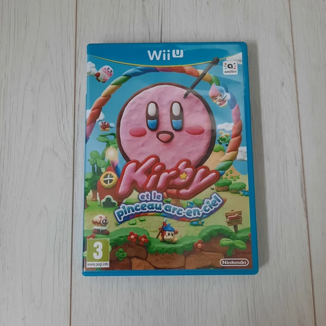 Jeu wiiu Kirby et le pinceau arc en ciel - Console nintendo Wii U