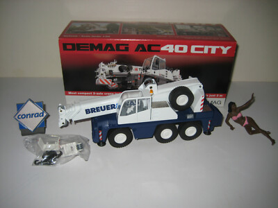 Demag AC 40 City AUTO GRU Breuer & Wasel #2093.30 Conrad 1:50 OVP RAR 