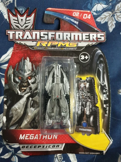 TRANSFORMERS RPM (2008) Megatron Combat Series 02 jouet voiture ...