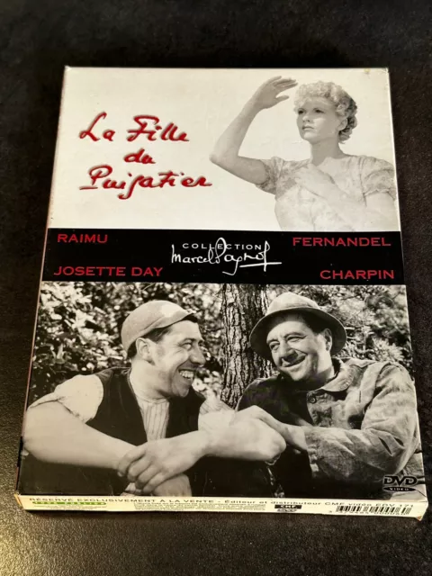 La Fille Du Puisatier Coffret 2 Dvd Digipack Raimu Fernandel Josette Day Charpin