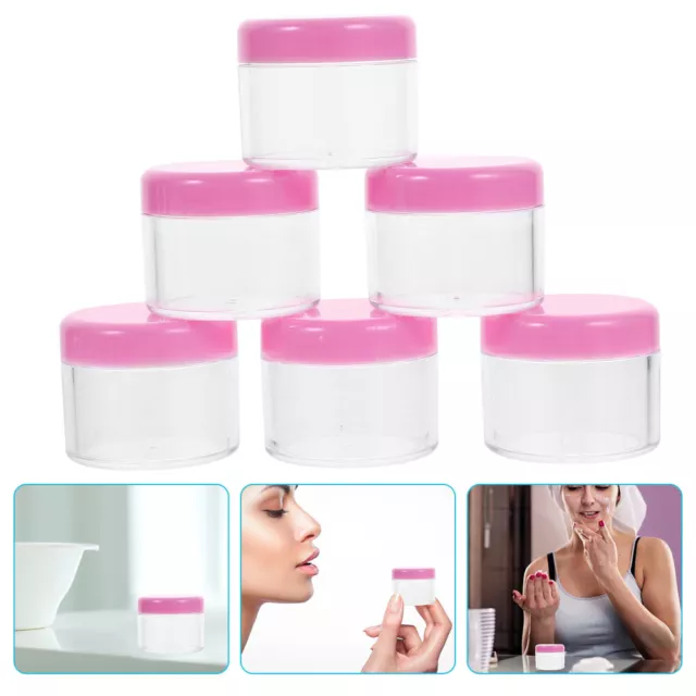 12 Pcs Makeup Travel Containers Mini Sample Jars Empty Cream Small