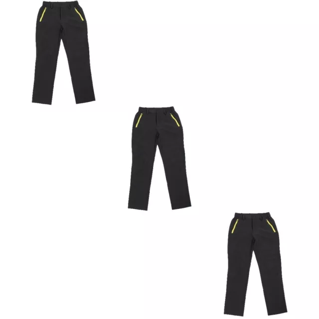 3 Pack 94 % Polyester 6 Élasthanne Pantalons D'escalade Femmes Voyage Sport