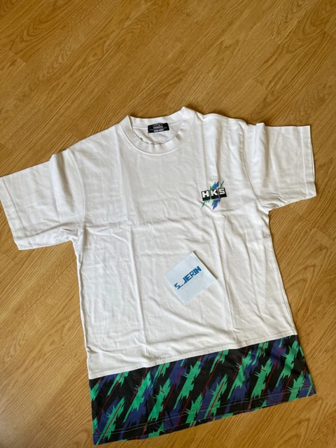 HKS OIL SPILL 90s T-Shirt 90s Rare For Nismo Jacket JDM GREDDY APEXI SUPRA R33