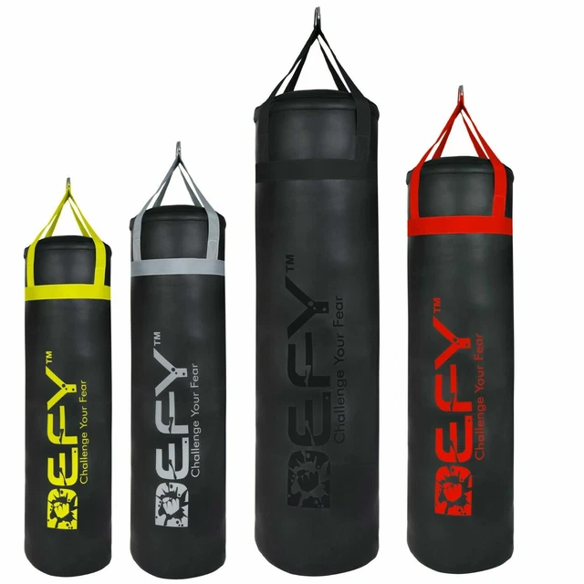 DEFY CHALLENGER HEAVY Duty Punching Bag 4,5 6 FT Boxing MMA Fitness