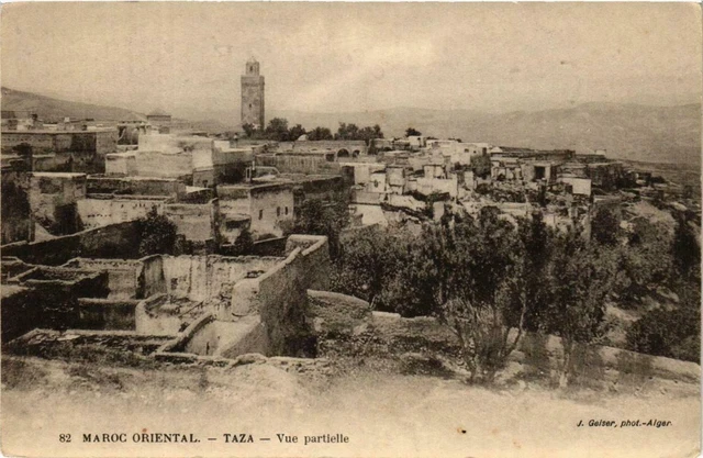 CPA AK Geiser 82 Morocco Oriental MAZA Partial View MOROCCO (757798)