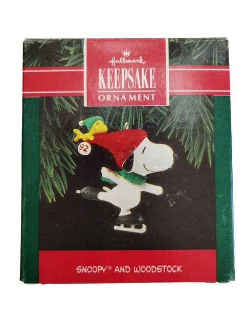 Woodstock christmas ornament