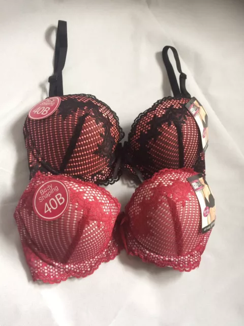Ladies 5 WAY MultiWay Padded Bra Strapless Underwired Push up 34-40 B C D  DD CUP
